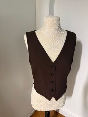 Zara Brown Vest